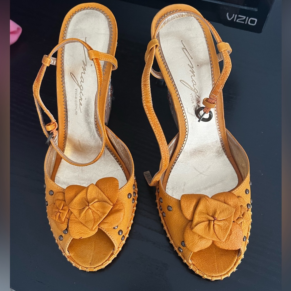 Vince Camuto Peep Toes Heal Shoes